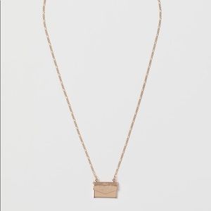 The Vampires Wife x H&M Envelope Necklace